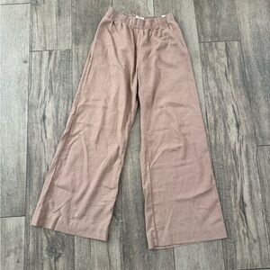 Abercrombie & Fitch Lightweight Wide-Leg Pants